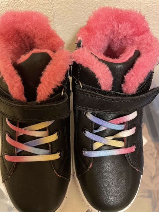 Ghete tip teniși cu blană nr 28