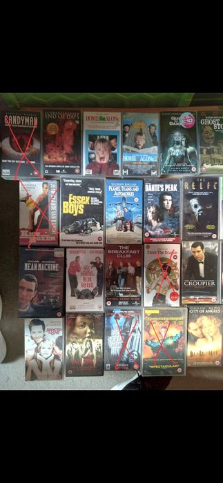 VHS касети Английски издания