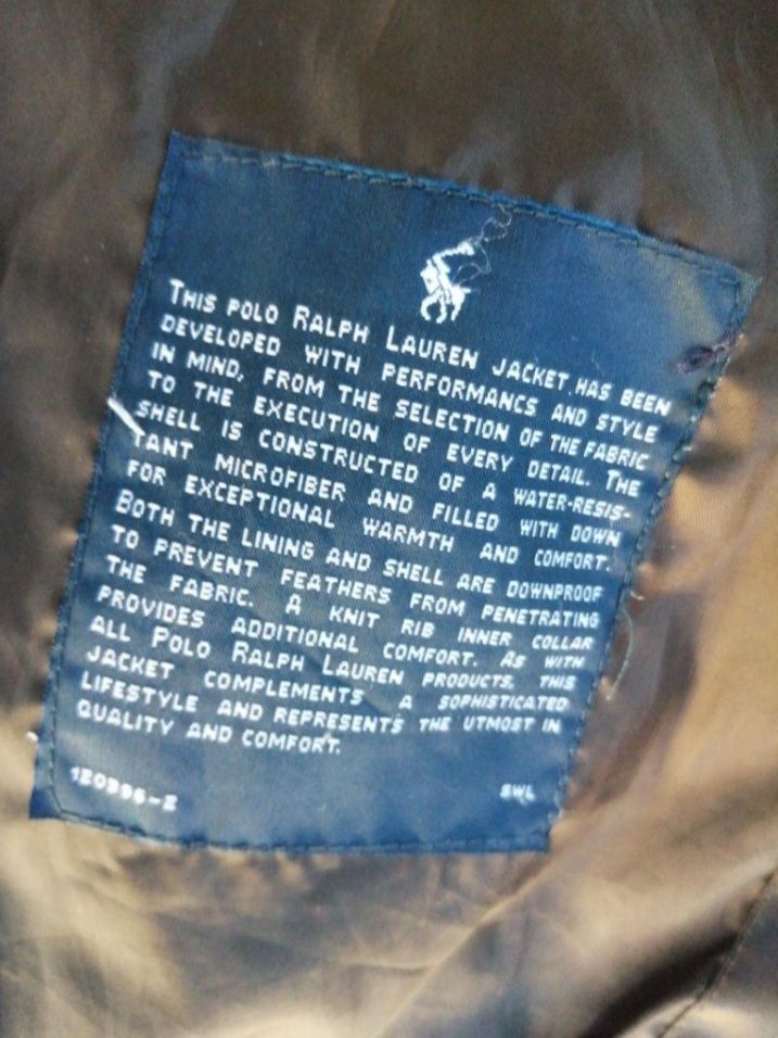 Geaca Polo Ralph Lauren groasa de iarna