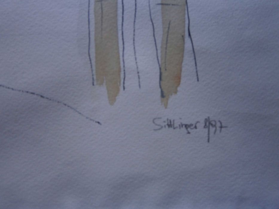 Акварел  Подписан 39х51см.