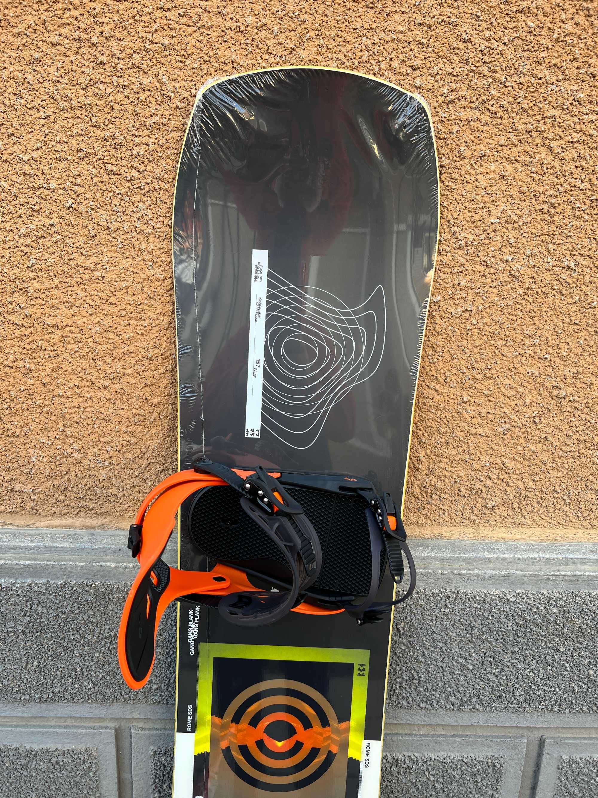 placa noua snowboard rome gang plank wide L157