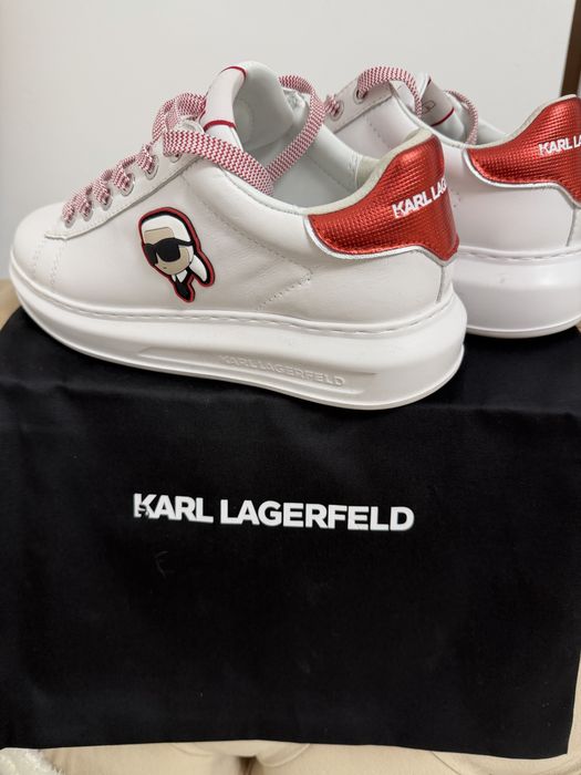 Karl Lagerfeld sneakers din piele