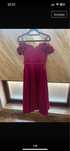 Rochie deosebita fucsia