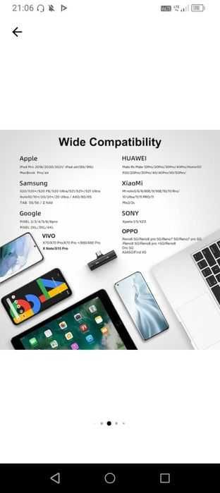 Adaptor audio si incarcator USB-C  60 w PD Universal la Jack 3.5mm,