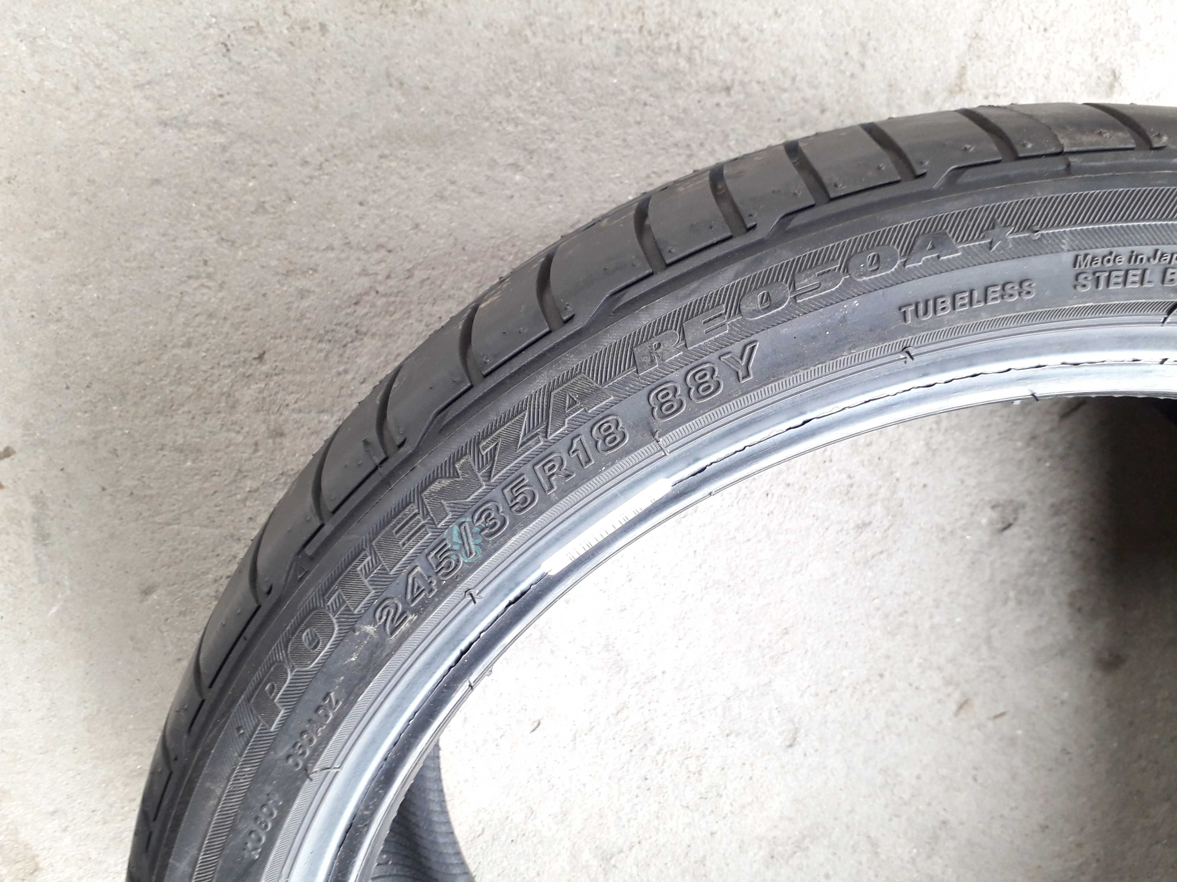 Нови летни гуми R18 245/35 Bridgestone Potenza RE050A * 88Y RUNFLAT