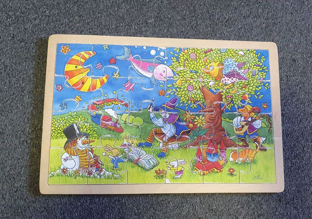 Продам набор развивающих деревянных игрушек