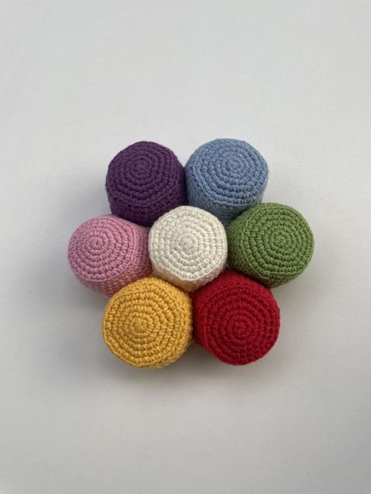 Плетен Монтесори сортер по цветове