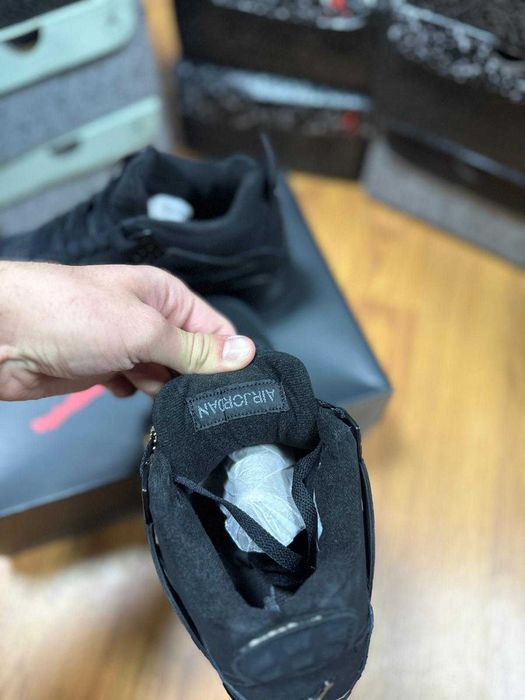 #TrueToSHoe# Nike Air Jordan 4 Black Cat - Livrare Cu Verificare -