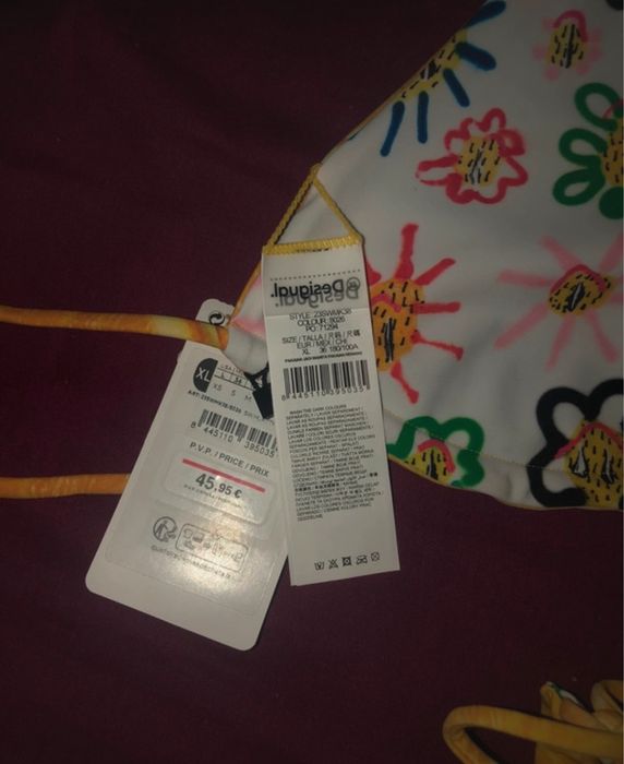 Costum baie Desigual reversibil