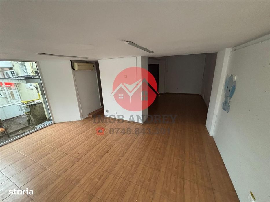 Spatiu comercial 78 mp ultracentral, vitrina mare si vad stradal
