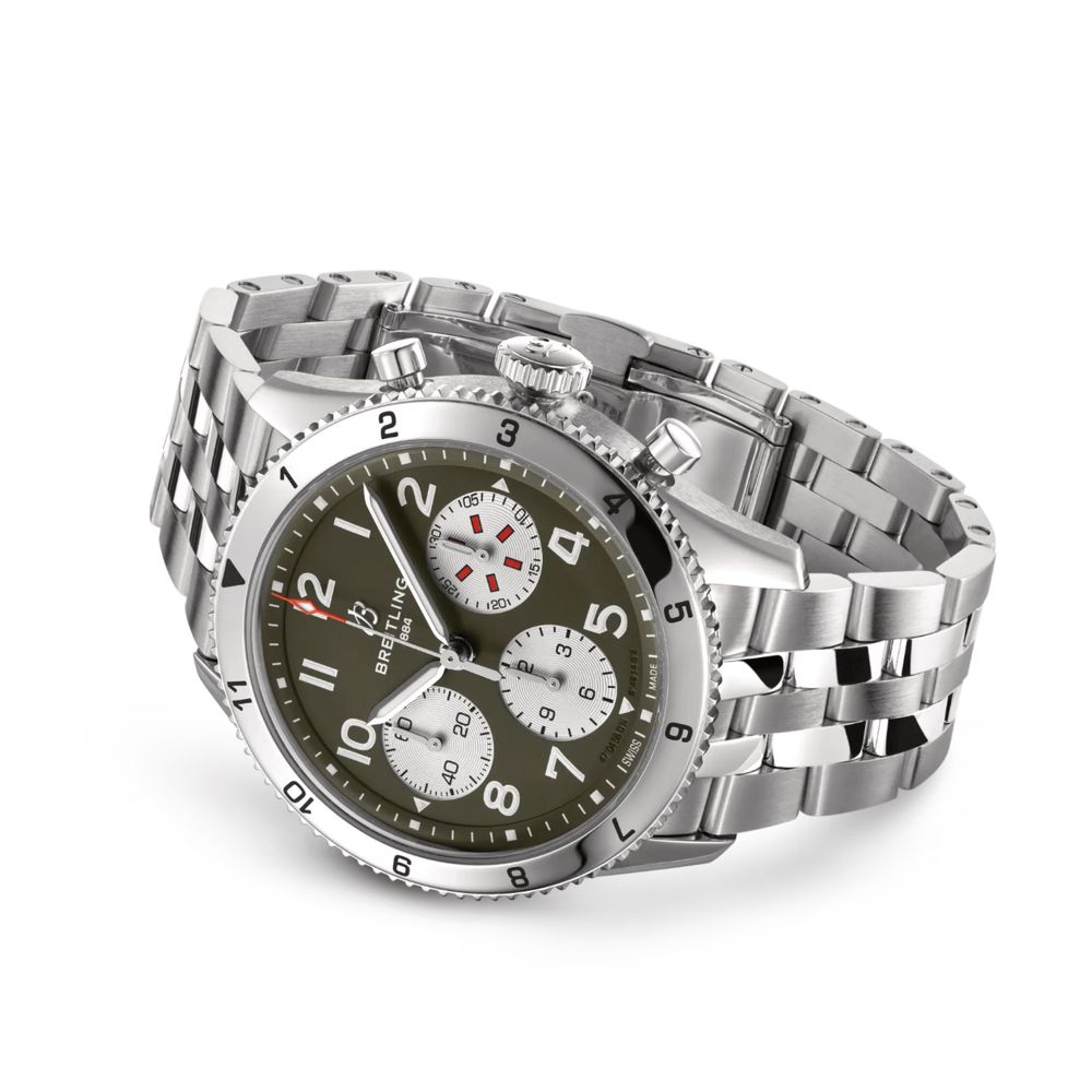 Breitling Classic Avi Chronograph 42 Curtiss Warhawk