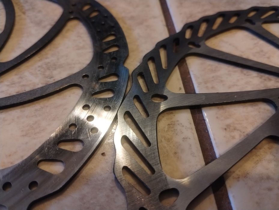 Set două discuri bicicletă Tektro 180 /160 si un disc Toopre 180 ,