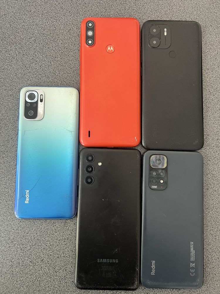 Телефони redmi,samsung,motorola