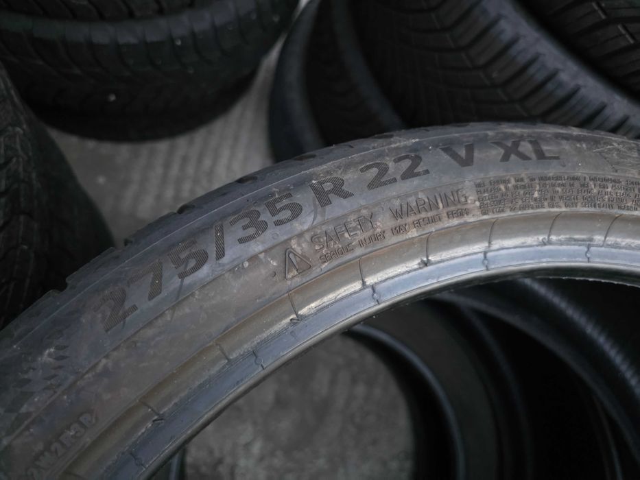 2бр Зимни гуми 275 35 22 - Continental - DOT 2024