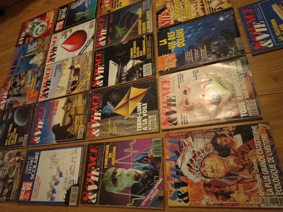 Colectie 21 reviste SCIENCE & VIE anii 1986-'88 ,lb franceza/colecție