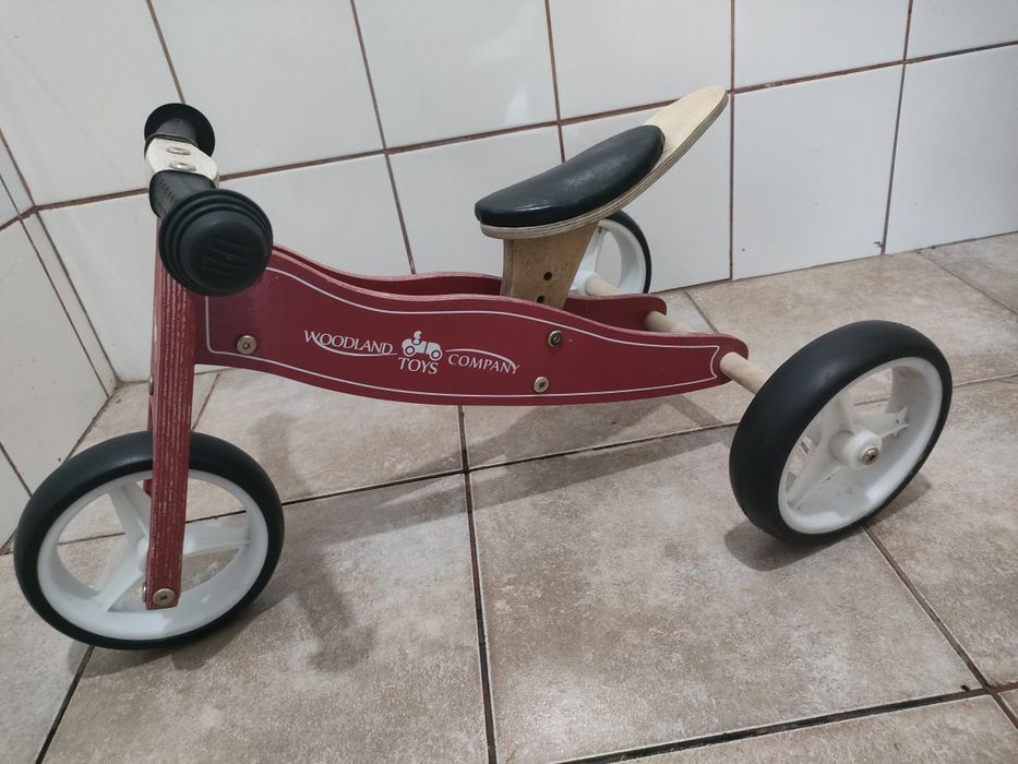Bicicleta ,tricicleta din lemn Woodland 2-1 Bike