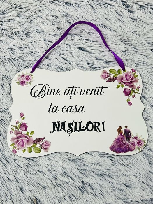 Placuta cu bine ati venit