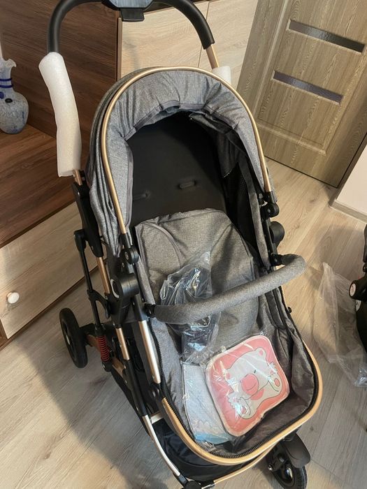 Cărucior bebe 3 în 1