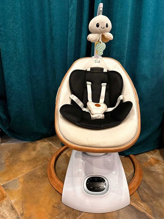 Електрическа люлка Cangaroo-Triumph, бежова