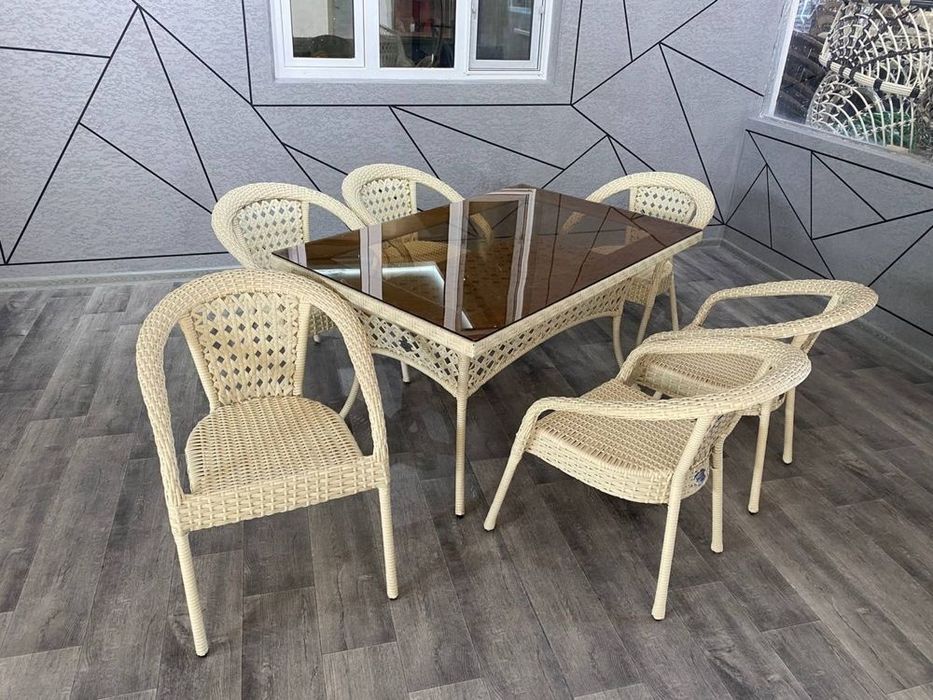 Ротанговая мебель для дома, сада, бани ресторанов