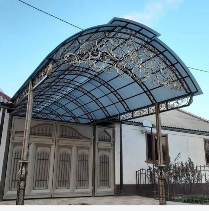 Сварочные работы Алматы Навес