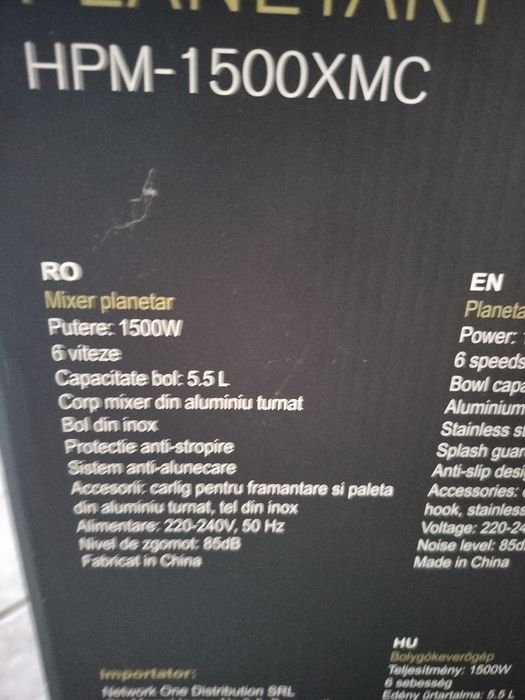 Mixer planetar Heinner