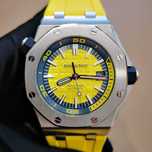 aaudemars piguet offshore diver жълт часовник