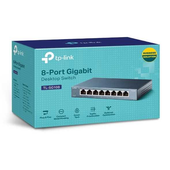 Коммутатор  TP-Link  TL-SF1005D  Switch  100mb