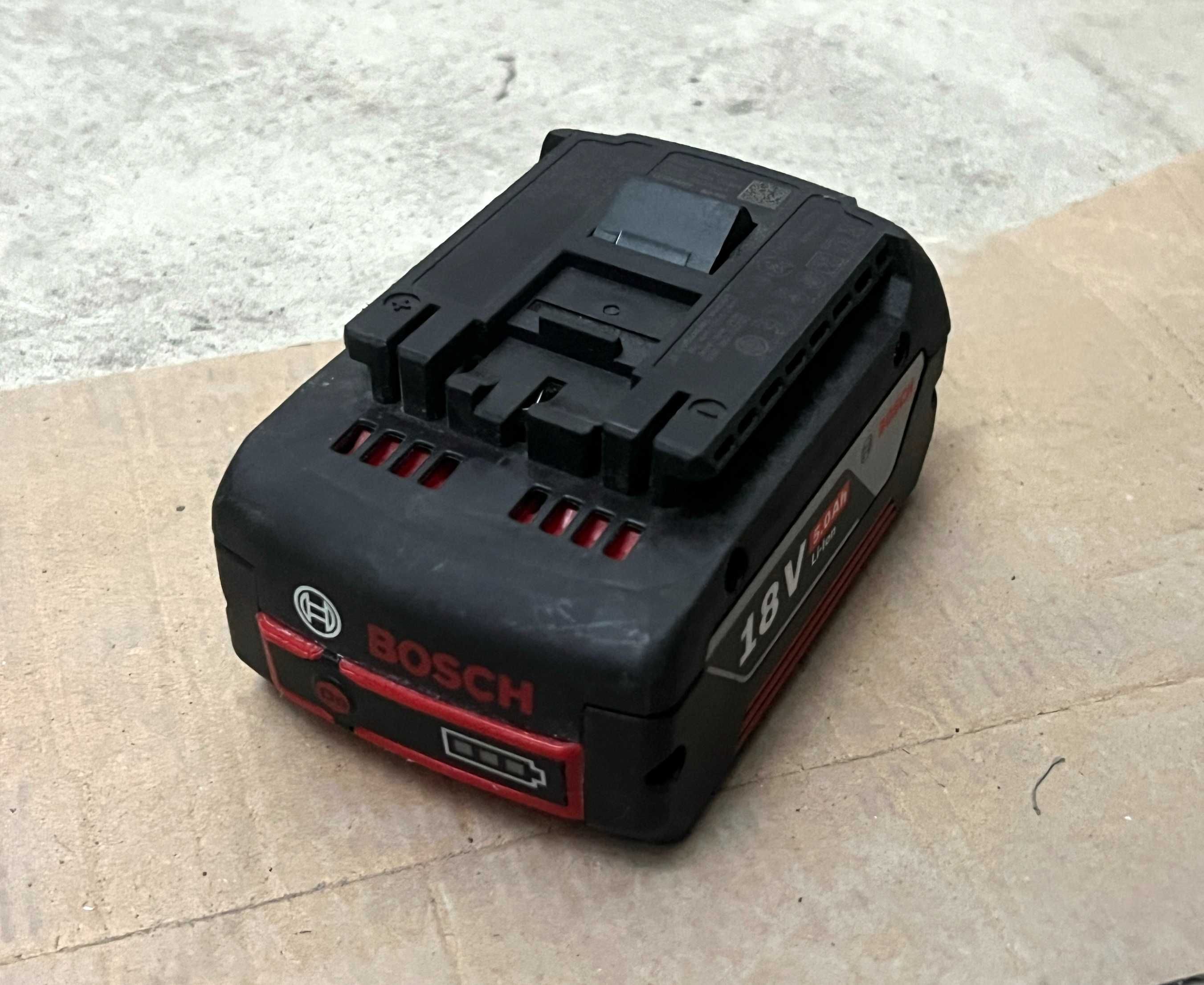 Baterie Bosch GBA 18V 5Ah Li Ion originala stare foarte buna