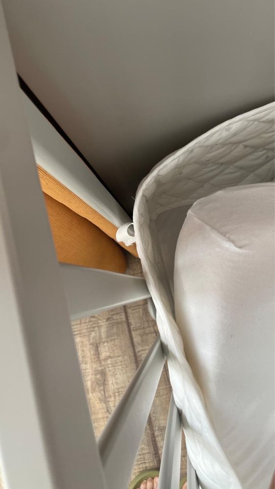 Patut Ikea 120/60 cu 3 sertare -( 2 trepte) in STARE  FOARTE BUNA