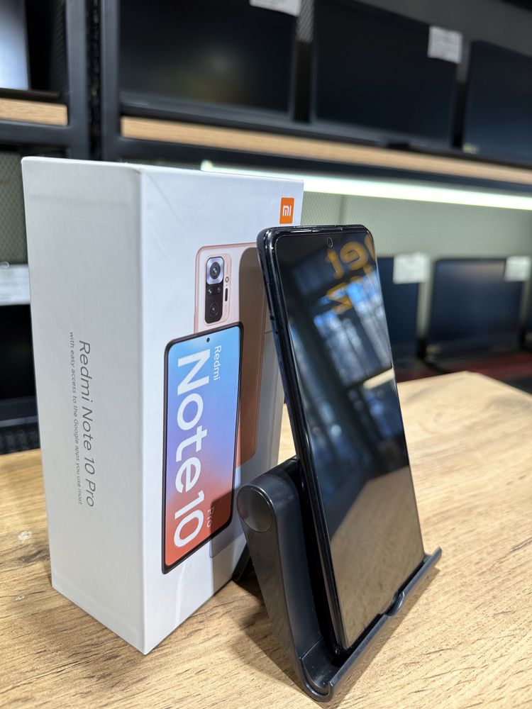 Redmi Note 10 Pro, 6/128 GB, Onyx Gray, 7658/А10