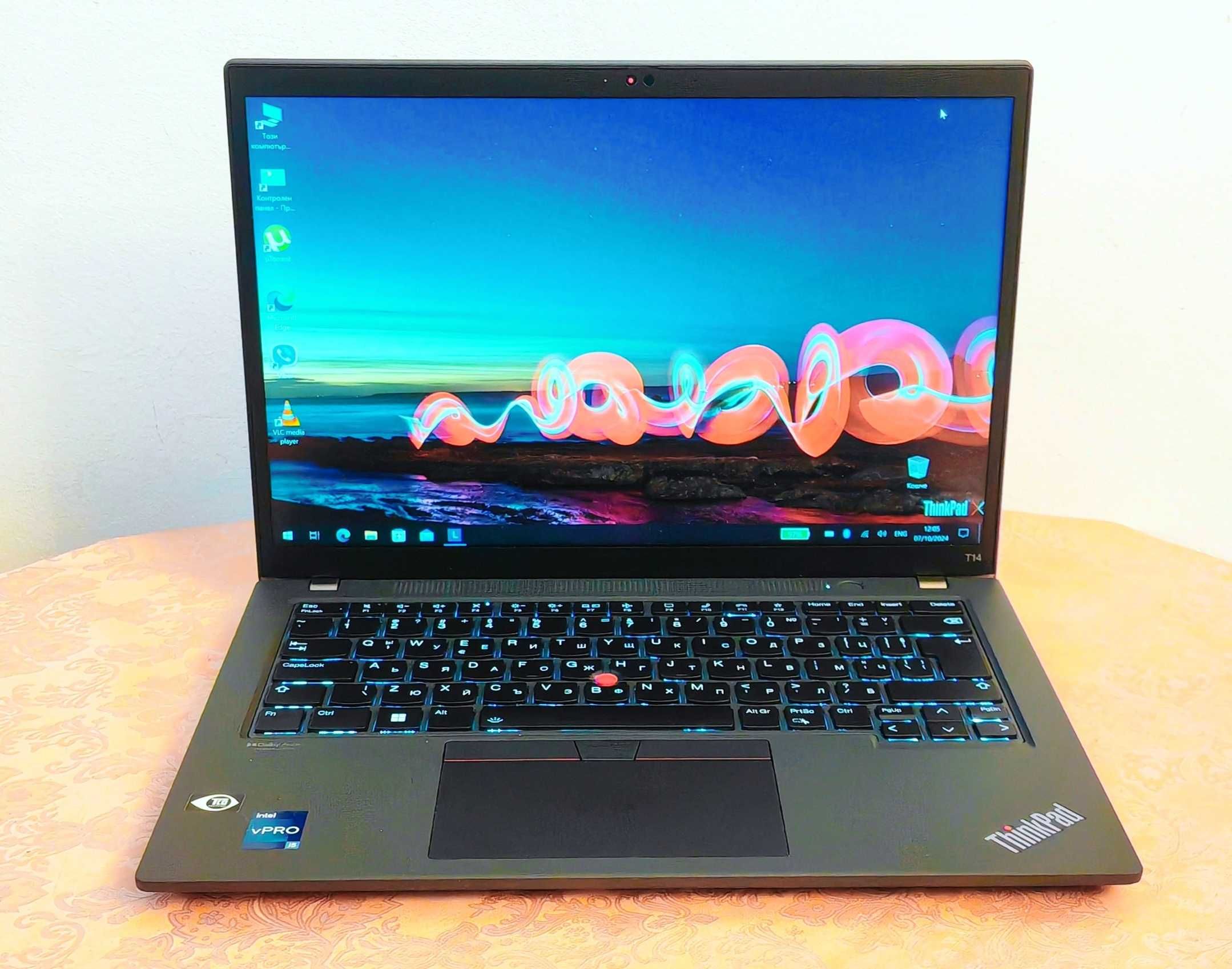 ThinkPad T14 Gen 3 Touch IPS/Core i5-1235U/16GB RAM/256GB SSD/Гаранция