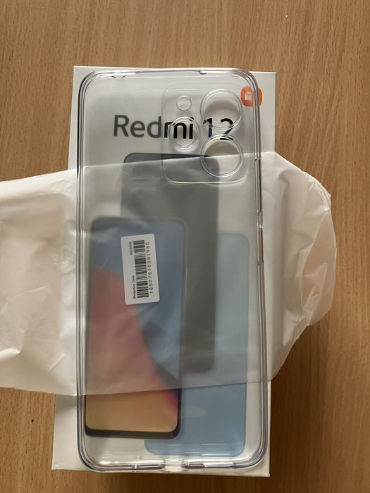 Прозрачен силиконов кейс Redmi 12