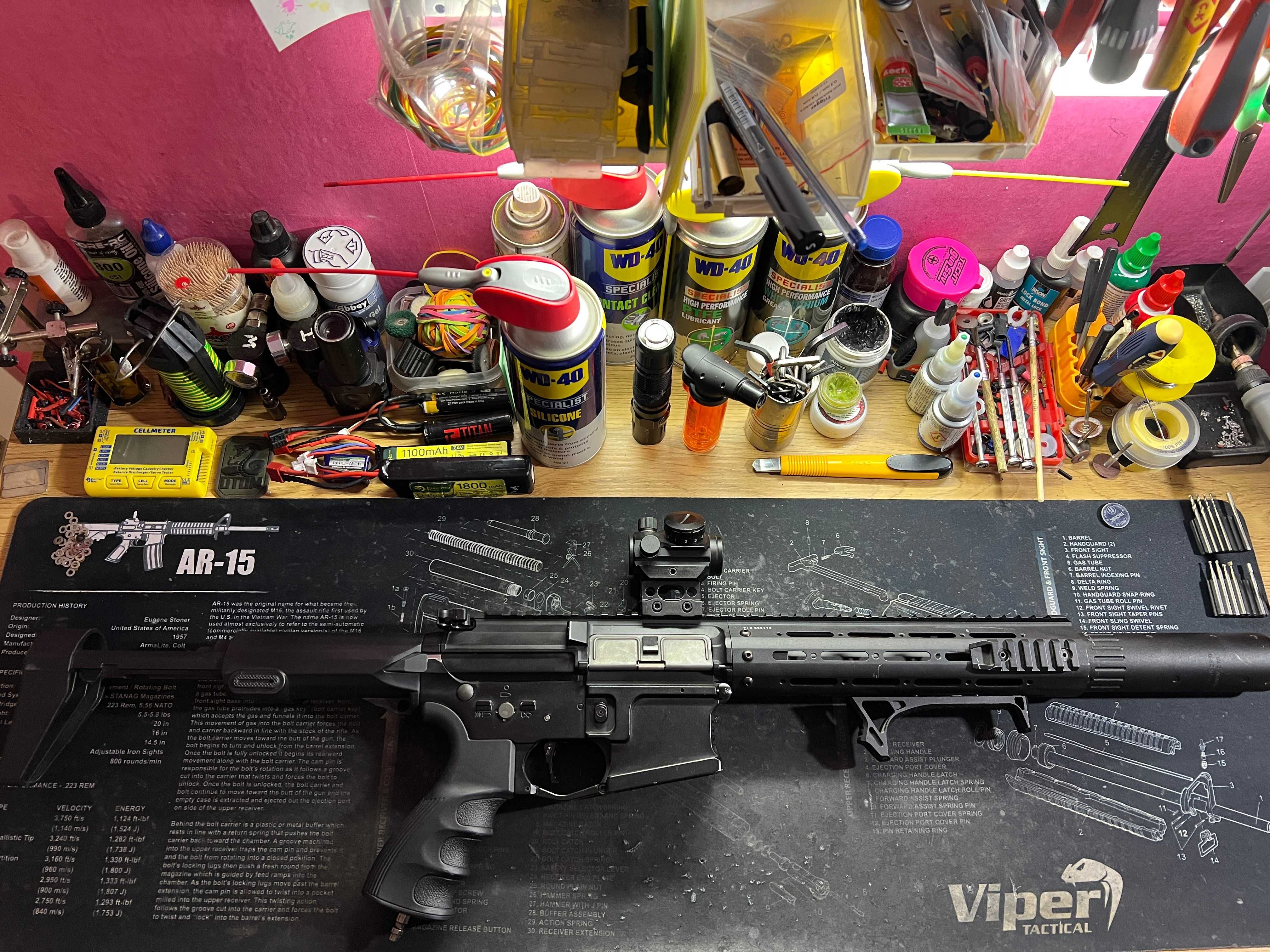 Еърсофт Реплика G&G PDW15 CQB "Honey Badger" HPA