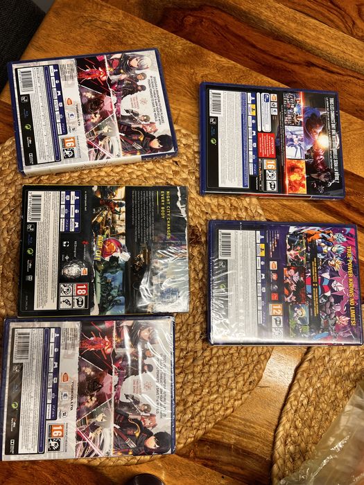 Колекция от игри - PS4 PS5 Tekken Cyberpunk, Scarlet nexus, dragon bal
