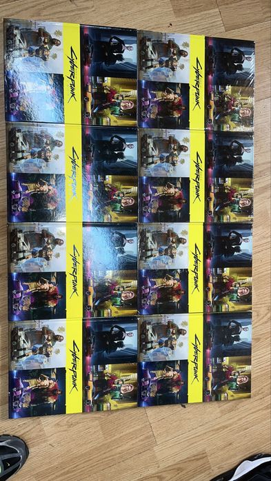 Carte “The world of Cyberpunk 2077”
