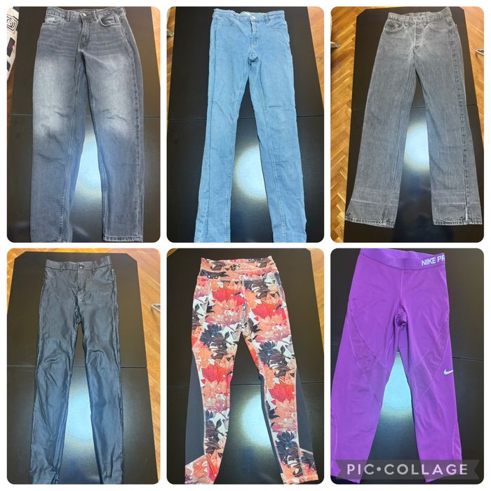 Дънки и клинове на различни марки