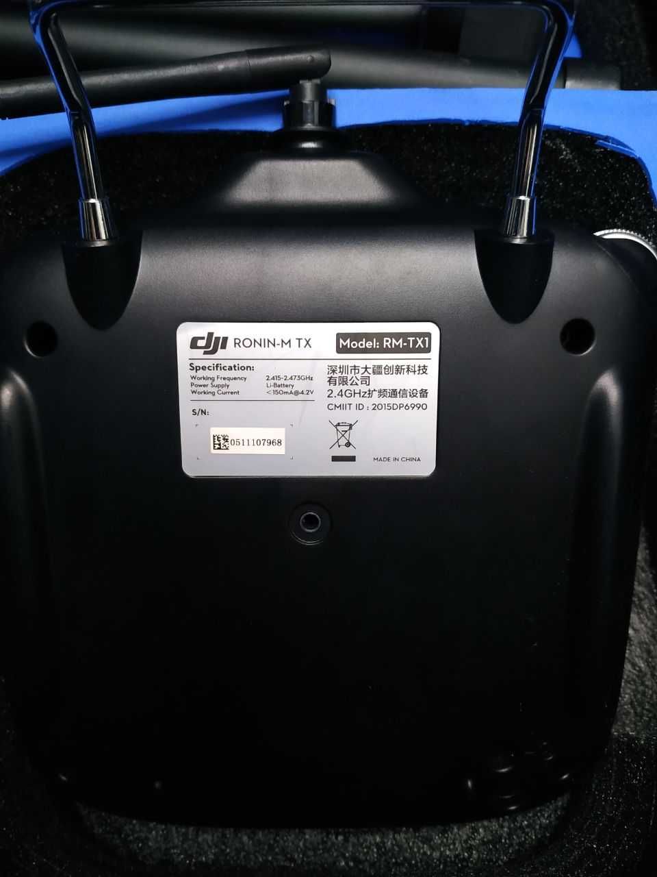 Стабилизатор DJI Ronin-M  полной комплектации в оригинальном кейсе