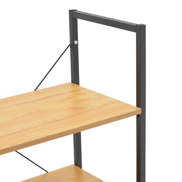 Етажерка, Kuili, Орех, Дъб, Мдф, 60х36х121см.