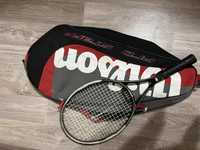 Тенниская сумка и ракетка