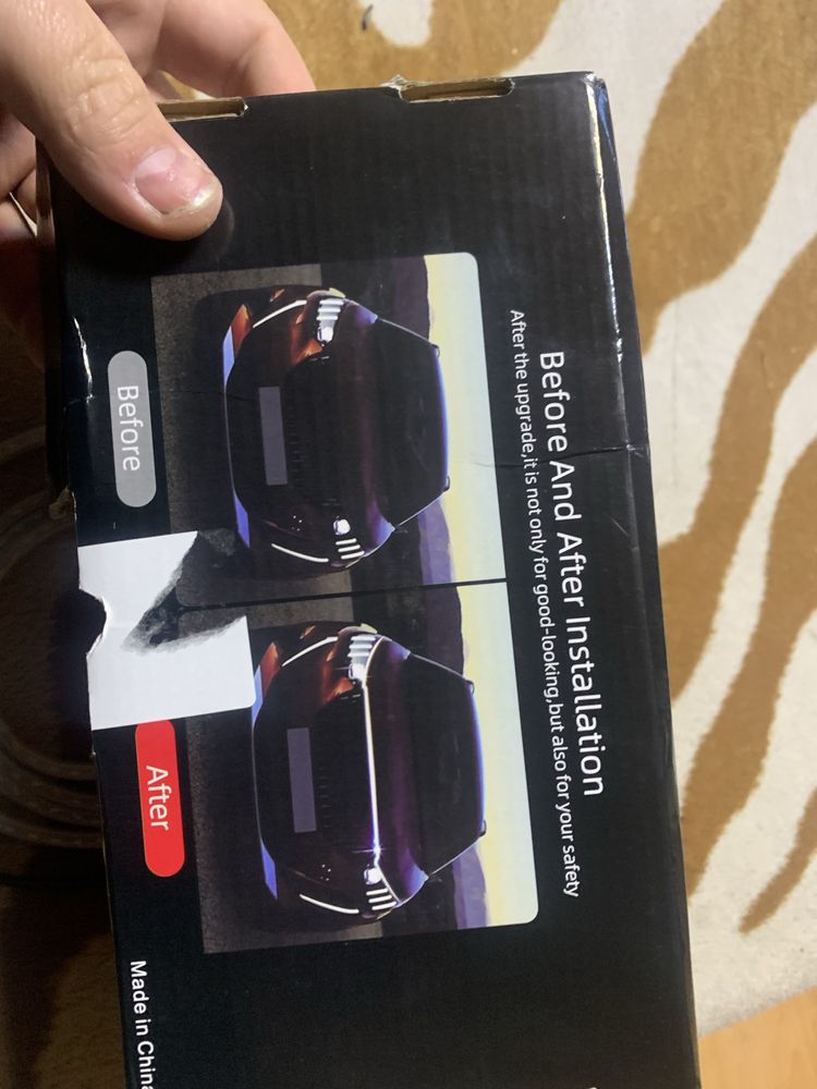 Banda led capota 150 cm +  lumini de zi drl si semnalizare
