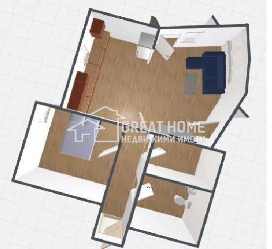 Дава се под наем Двустаен апартамент в Търговище, Център - 62 кв.м за 255 € - Снимка #8