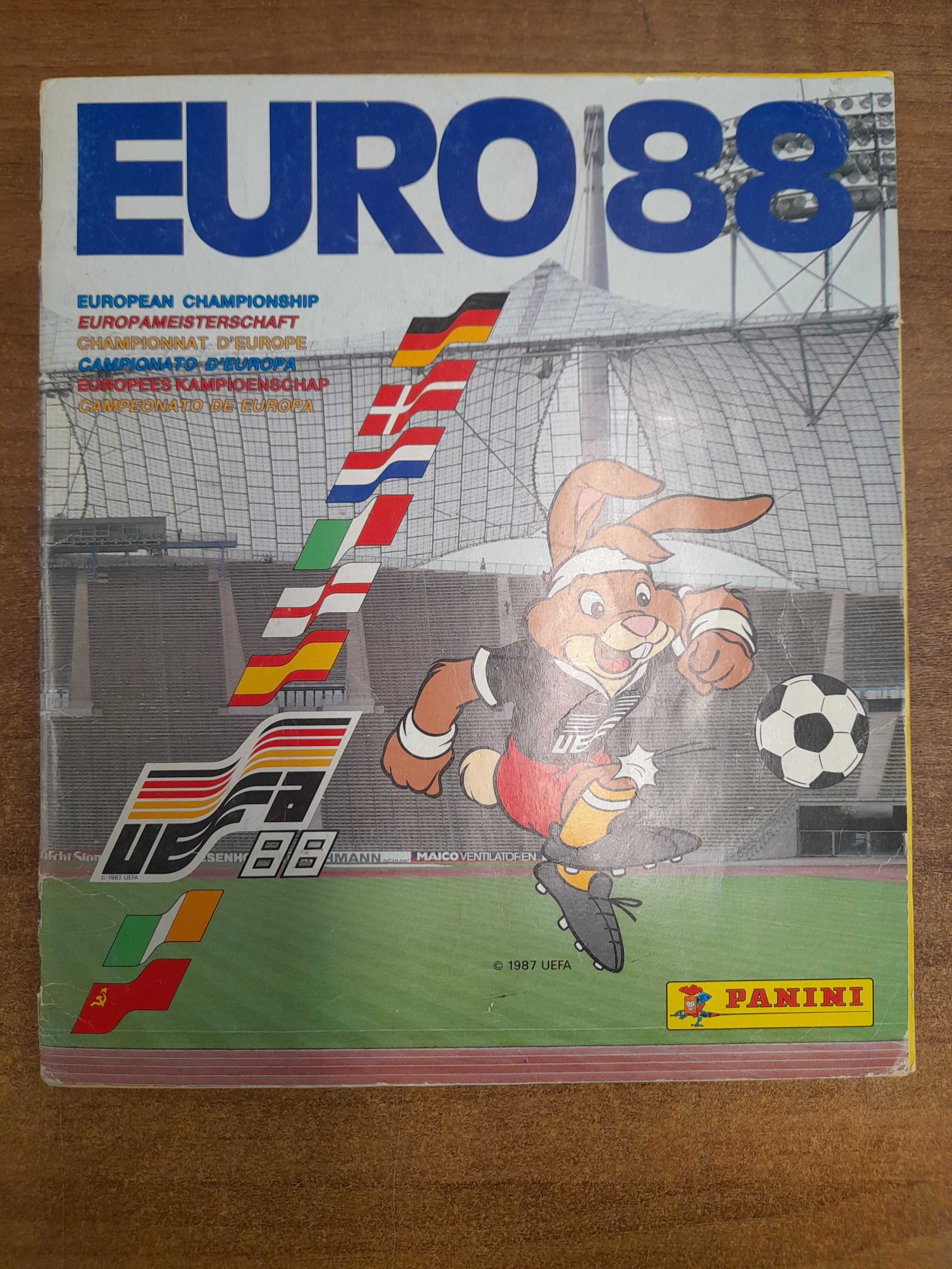 Album Panini CE 1988  Germany incomplet