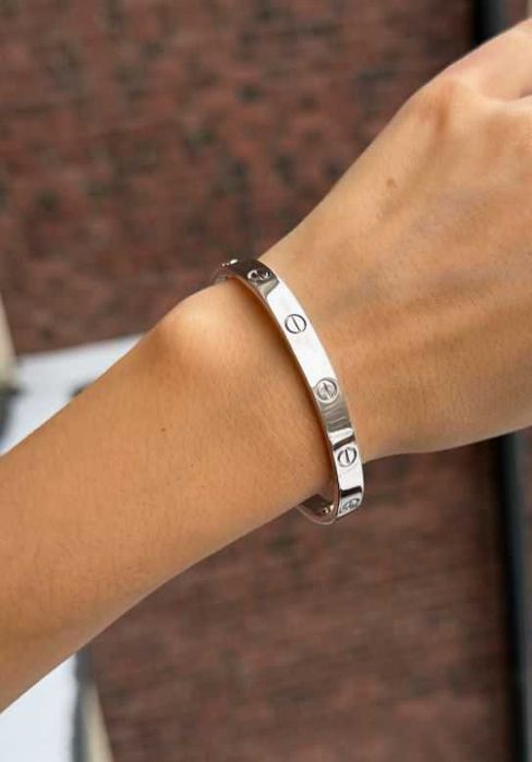 Подарочный набор для пары браслеты Сartier (бижутерия)