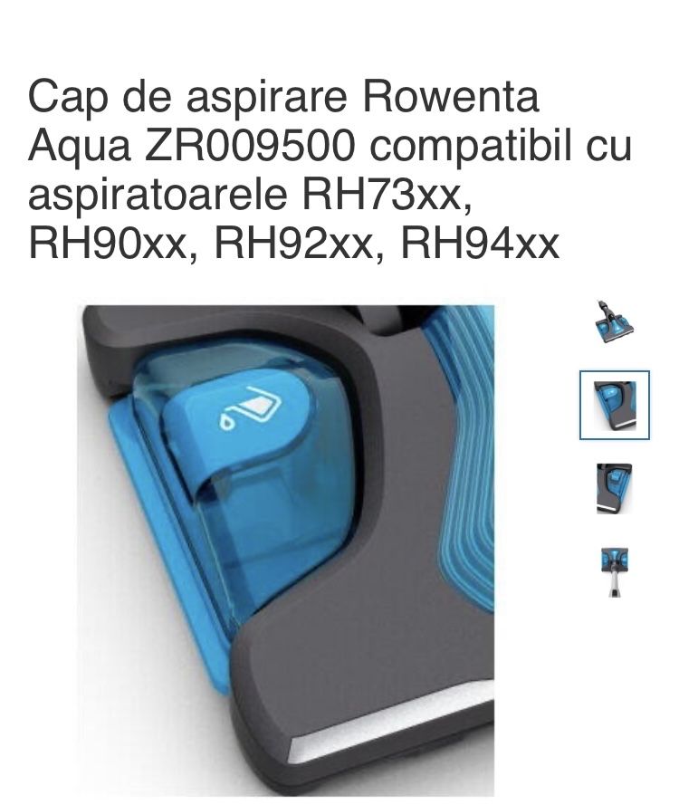 Cap de aspirare Rowenta Aqua ZR009500