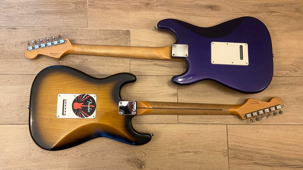 2 броя Fender stratocaster Road Worn, FAT 50 Texas special Custom shop