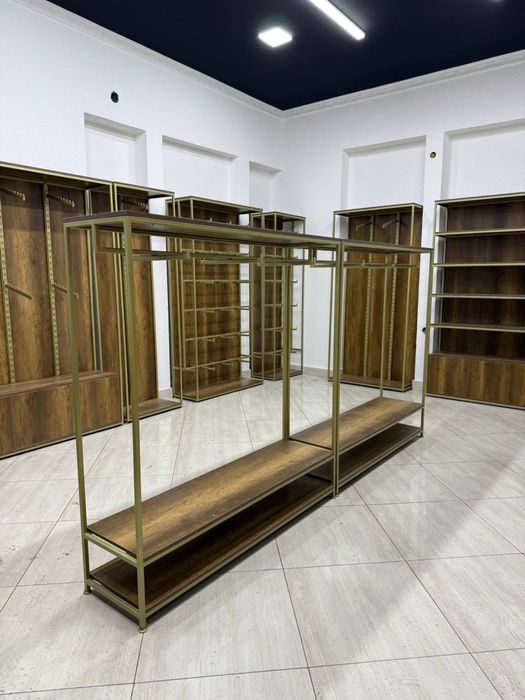 Стеллажы для магазина Dokonlar uchun stellaj для одежды лофи стеллаж