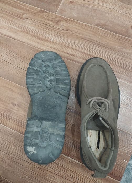 Обувь ZARA мужские ботинки