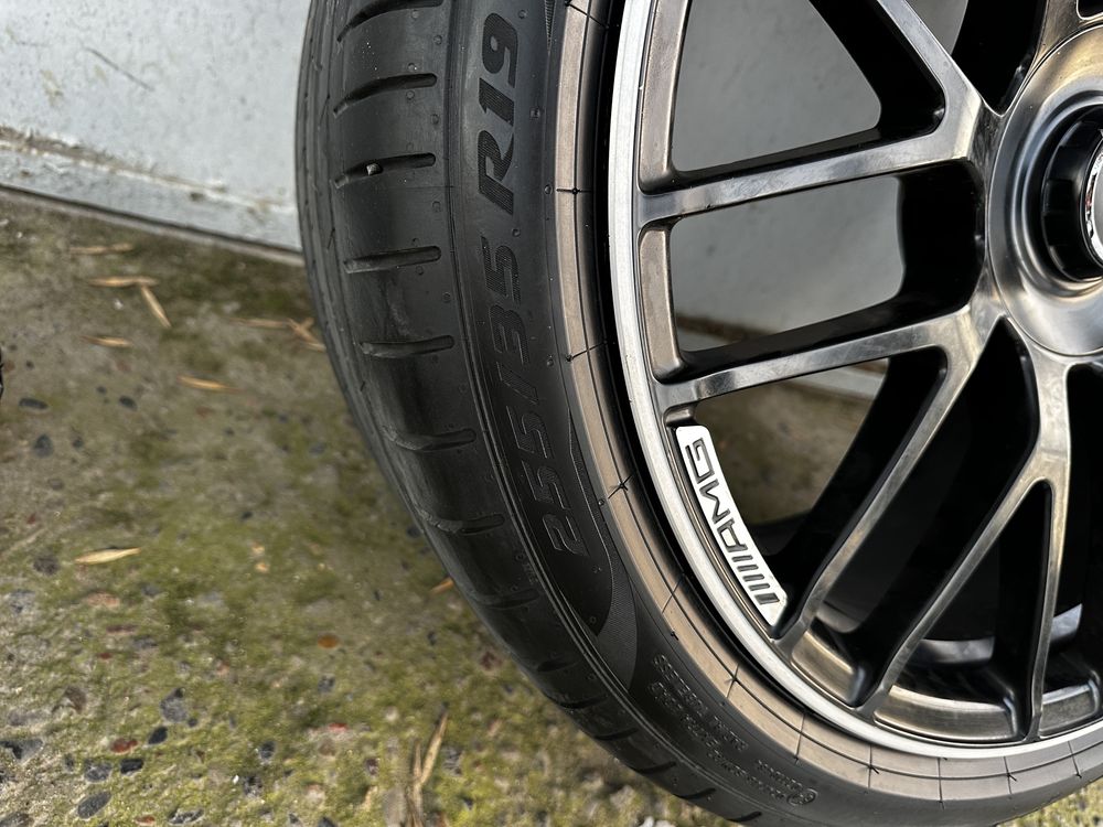AMG диски ОРИГИНАЛ с резиной Pirelli