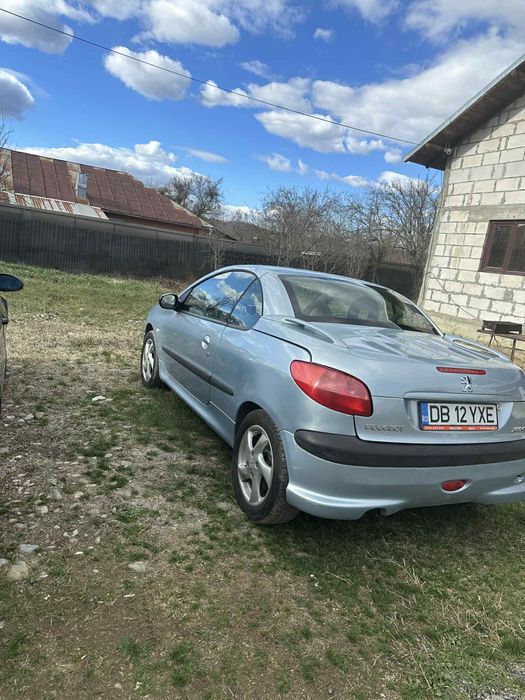 vand  peigeot 206 cc 16. benzina